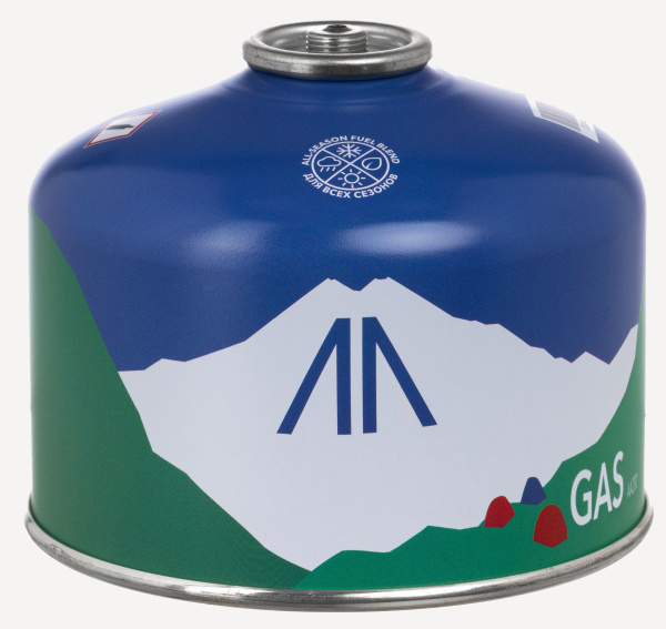 Баллон Газовый резьбовой GORAA АА230 (230г Синий/Зеленый)